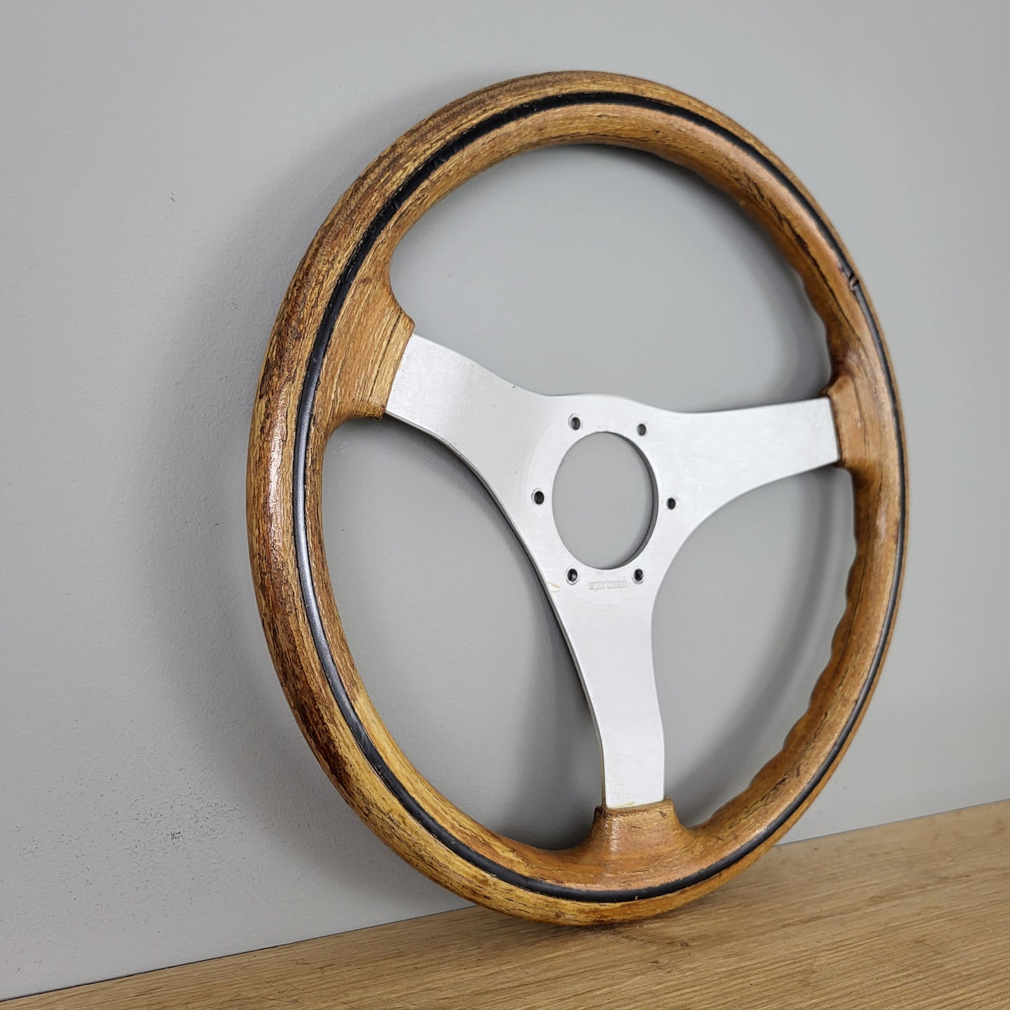 Sportman Italy wooden steering wheel (resto project)