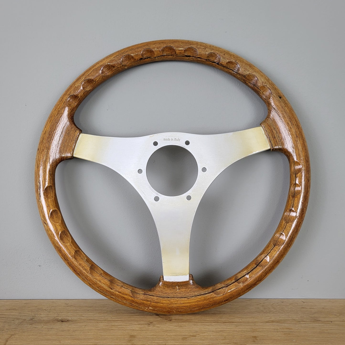 Sportman Italy wooden steering wheel (resto project)