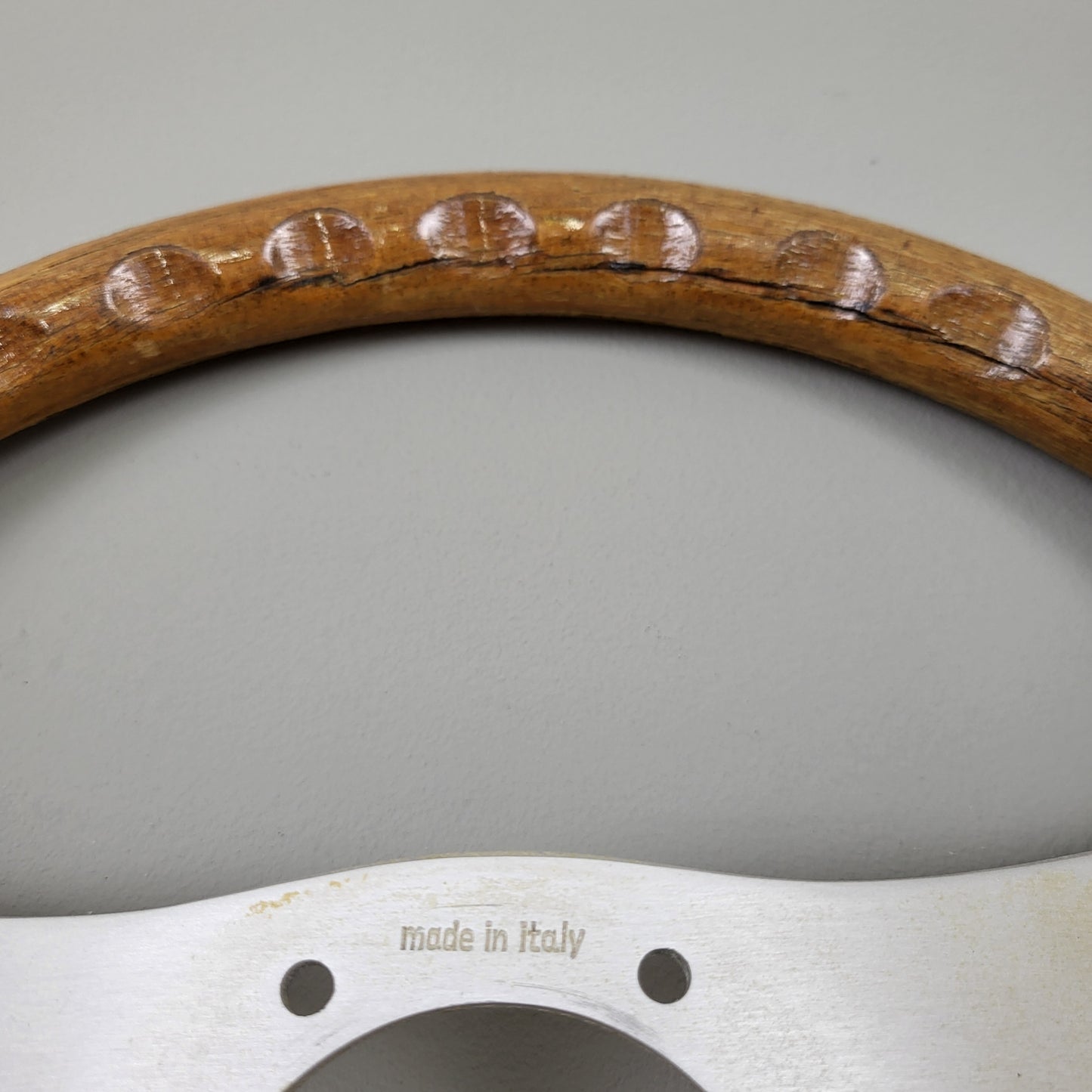 Sportman Italy wooden steering wheel (resto project)
