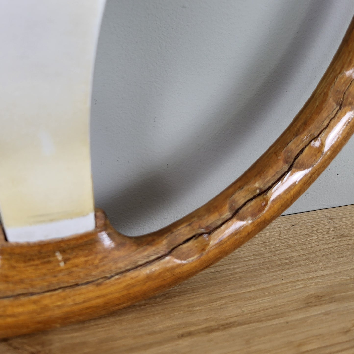 Sportman Italy wooden steering wheel (resto project)