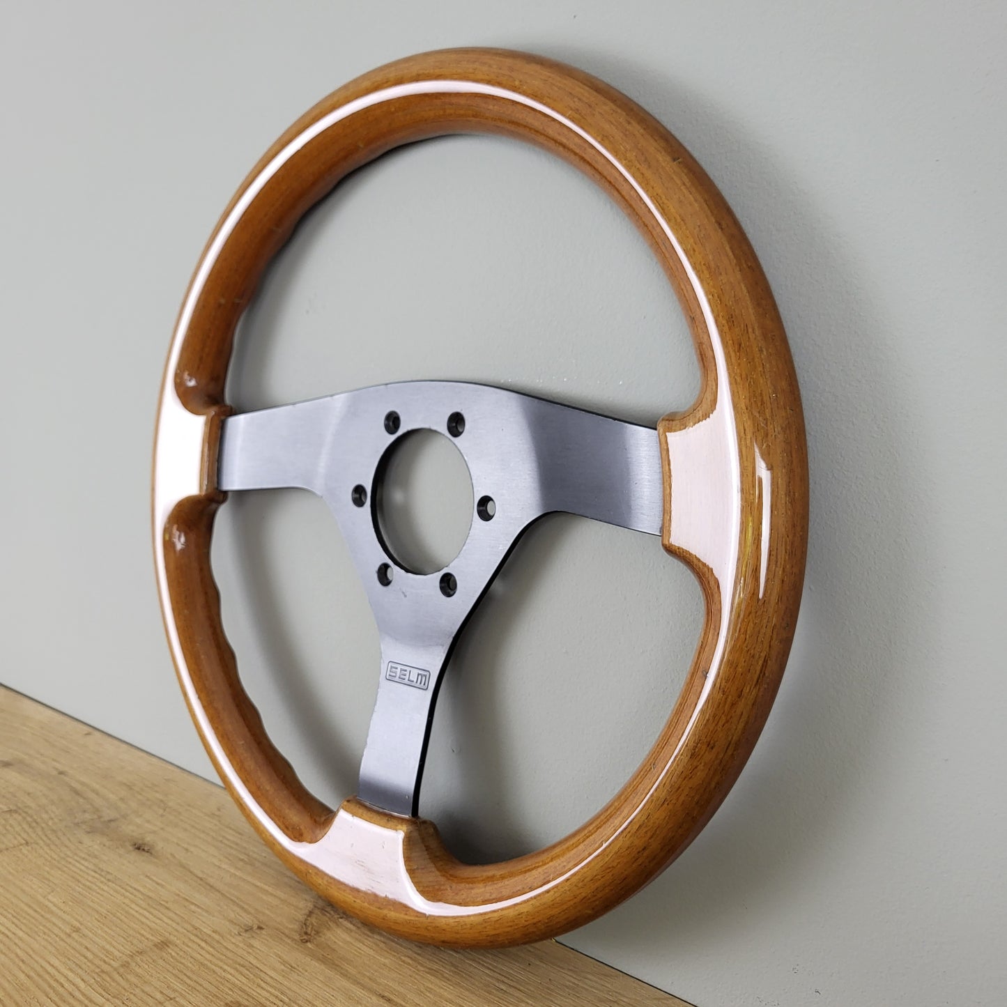 Selm wooden steering wheel (1991)