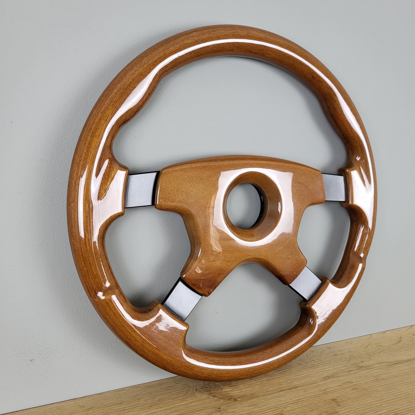 Sport Line Italy wooden steering wheel (1990s)