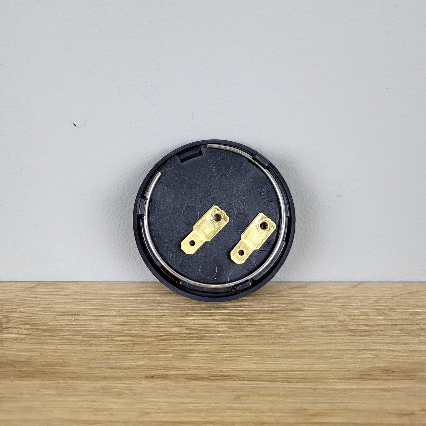 Volkswagen Wolfsburg horn push button - gold on black