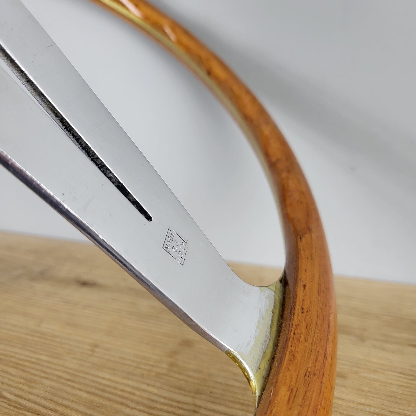 Nardi Anni 60 wooden steering wheel (1966)