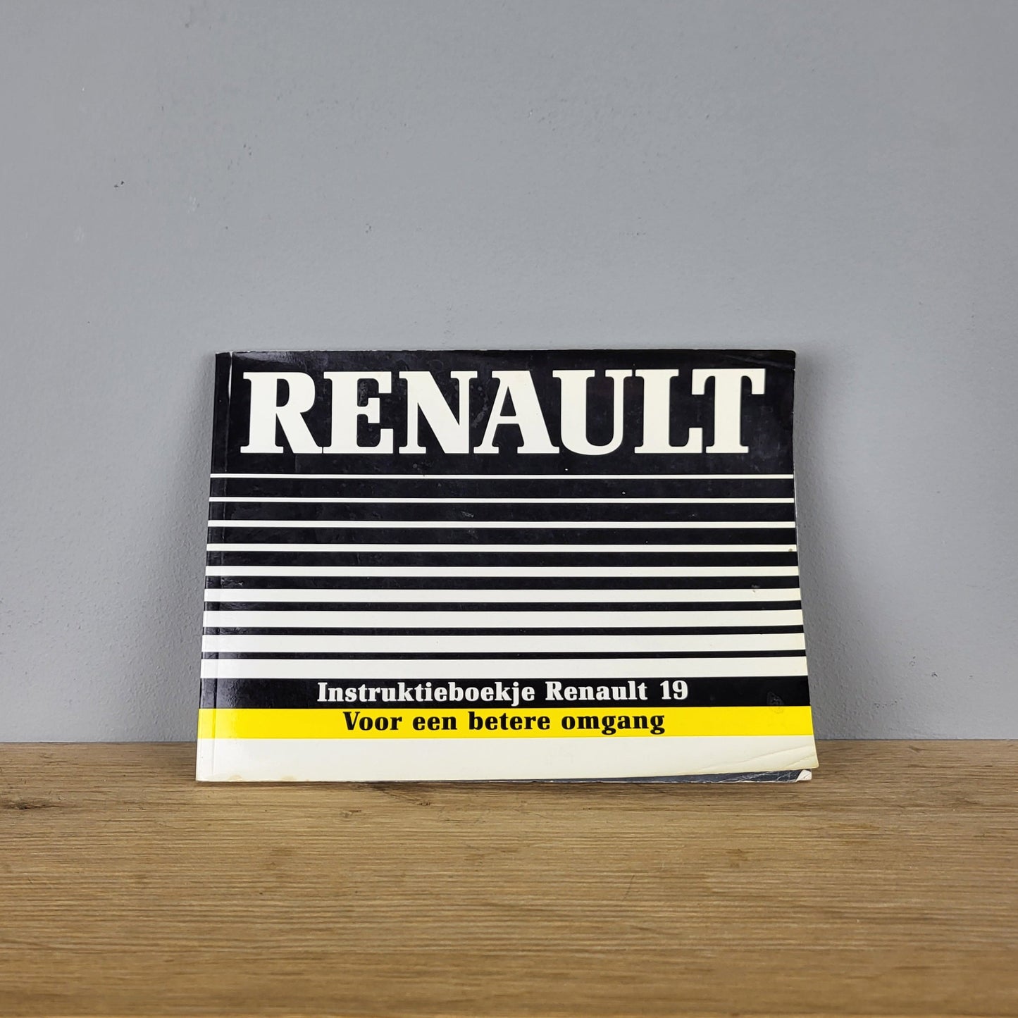 Renault 19 owners manual (1988)