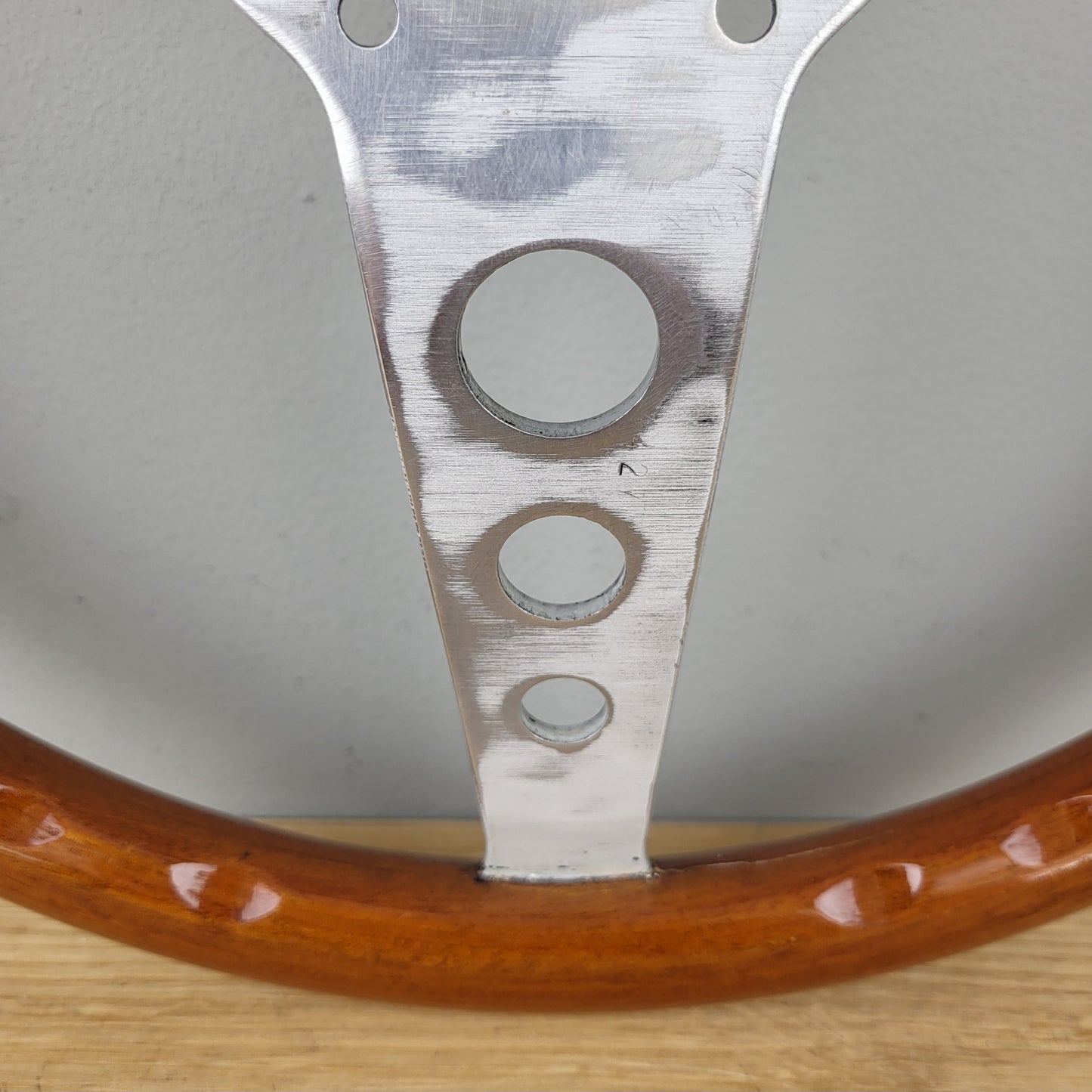 Personal Monza 350 wooden steering wheel (1978)
