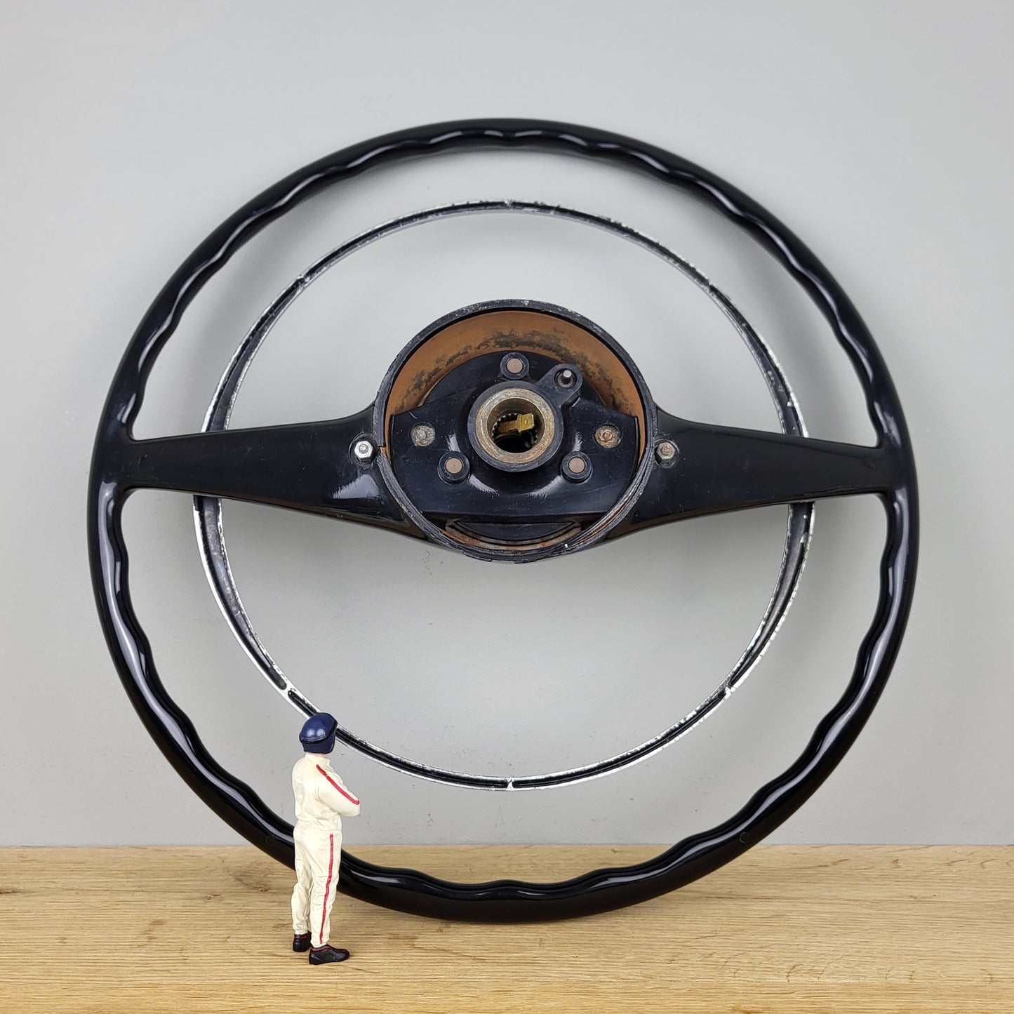 Lancia Flavia berlina steering wheel (1966)