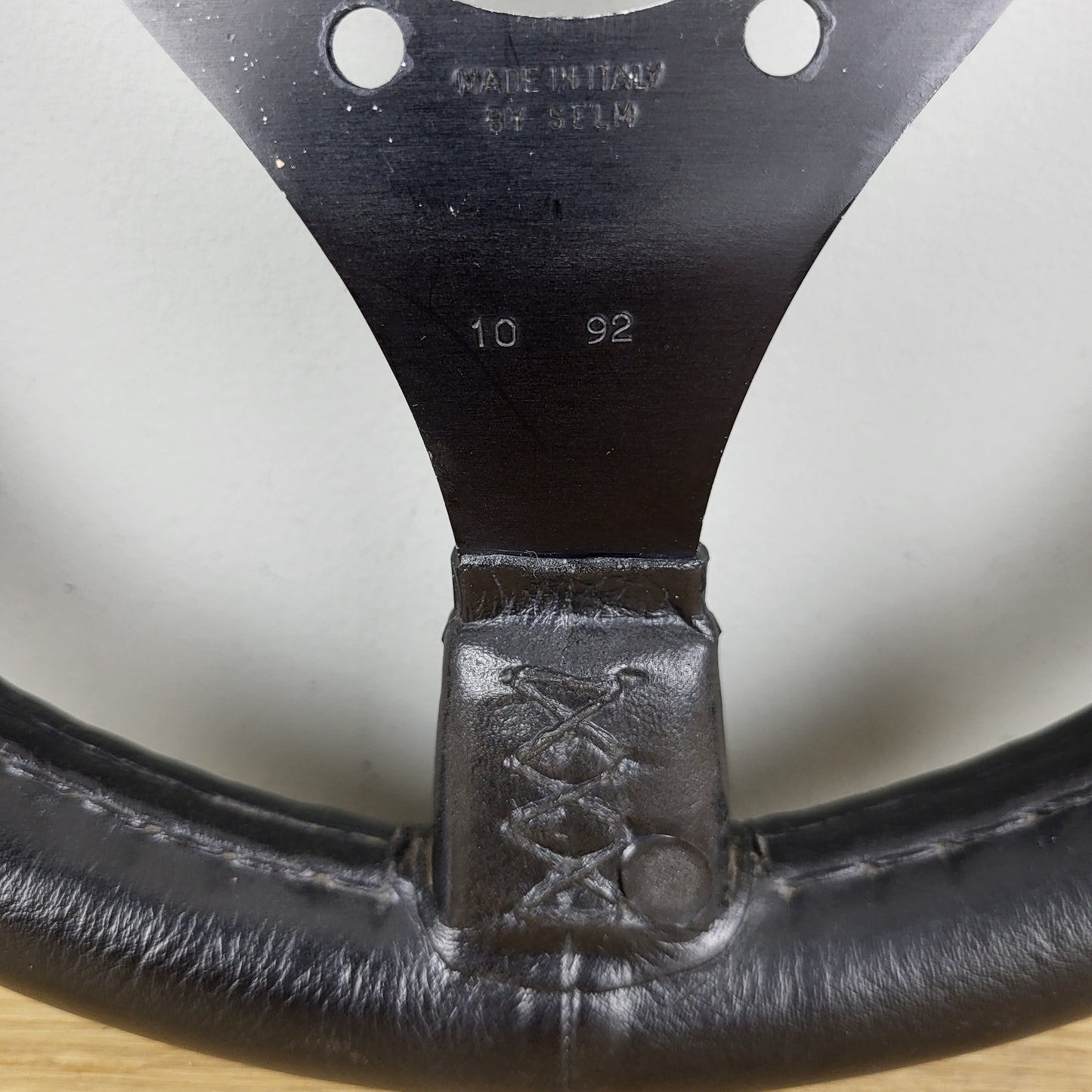 Selm 325 classic leather steering wheel (1992)