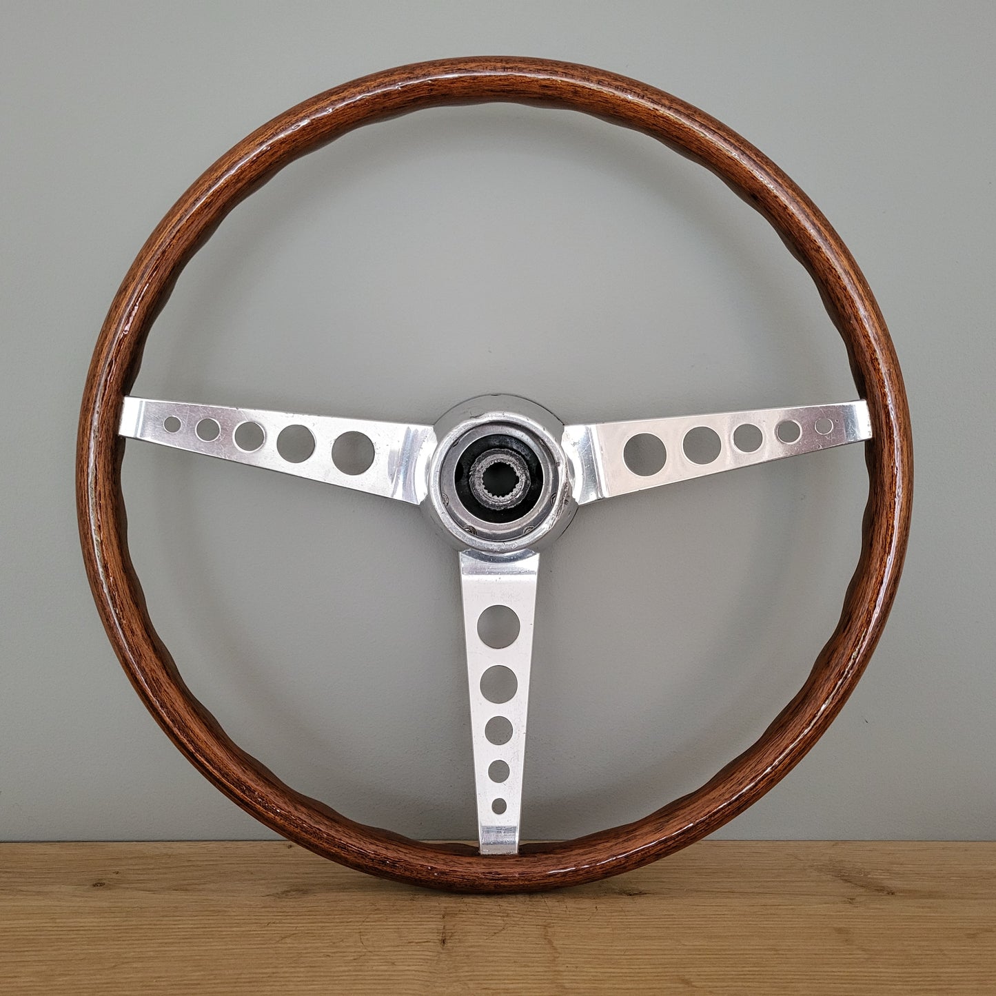 Springall wooden steering wheel '60s classic