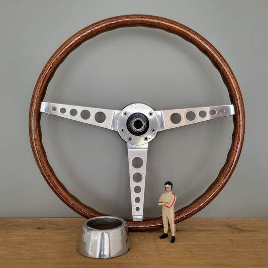 Springall wooden steering wheel '60s classic