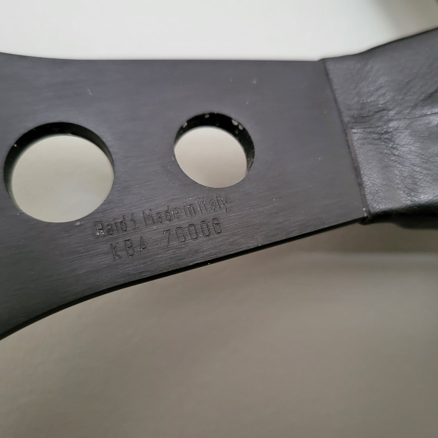 Raid 1 KBA7006 leather steering wheel Porsche 911 (1992) -NOS-