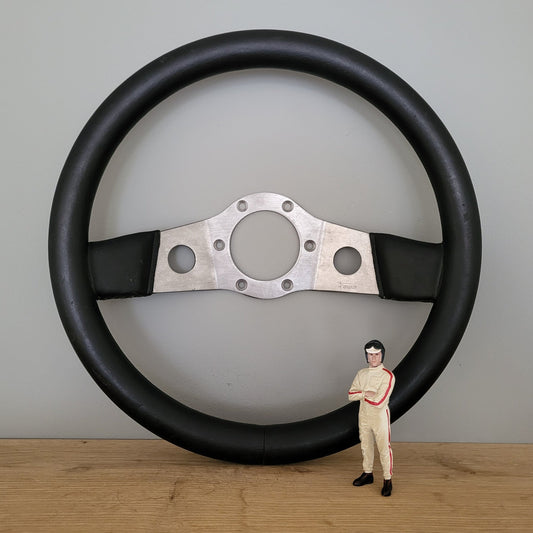 Ferrero "Sandro Munari" leather steering wheel Lancia Stratos / Fulvia / Flavia (1974)