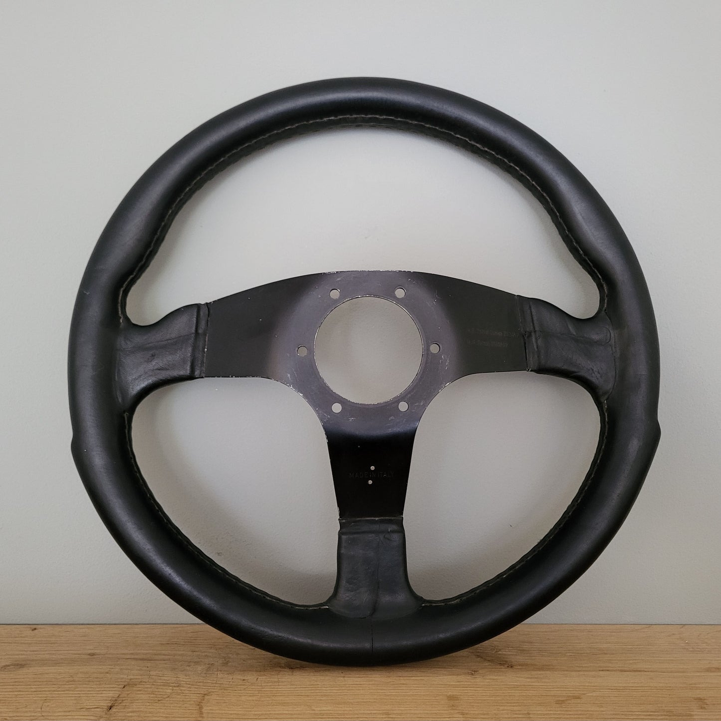 Personal Nardi leather steering wheel Emerson Fittipaldi Signature Series (1980)