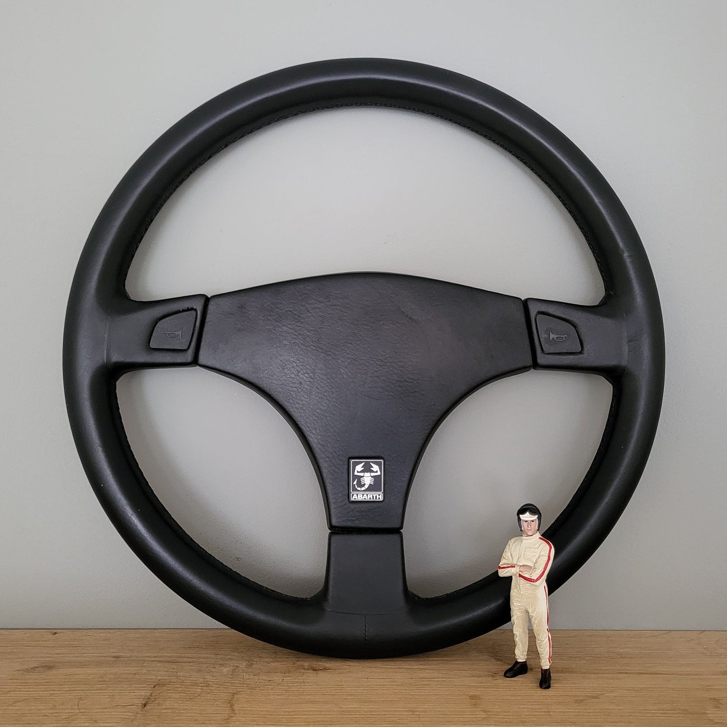 Abarth Atiwe Indianapolis 500 leather steering wheel Fiat / Lancia (1989)