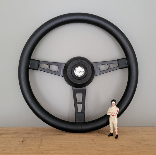 Springalex leather steering wheel (1980s)