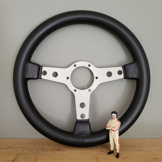 Cisa classic leather steering wheel (1980s)