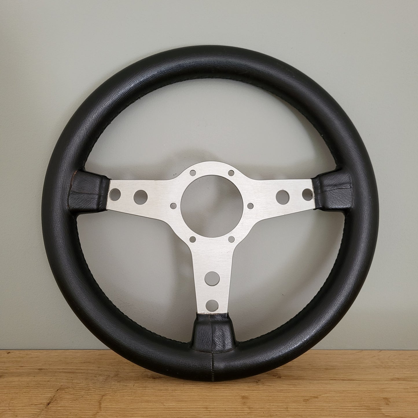 Cisa classic leather steering wheel (1980s)