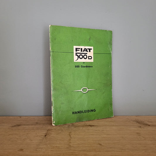 Fiat 500 D / Giardiniera Owners Manual (1962)