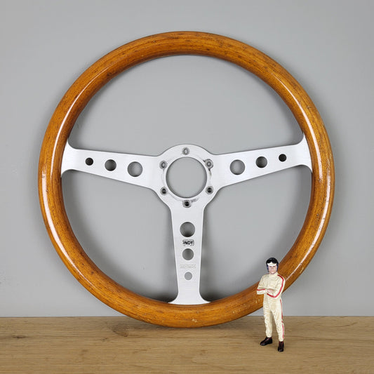 Momo Indy wooden steering wheel (1985)