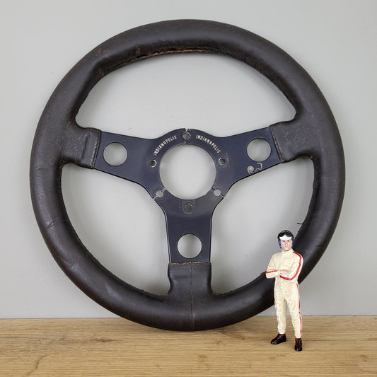 Atiwe Indianapolis leather steering wheel (resto project)
