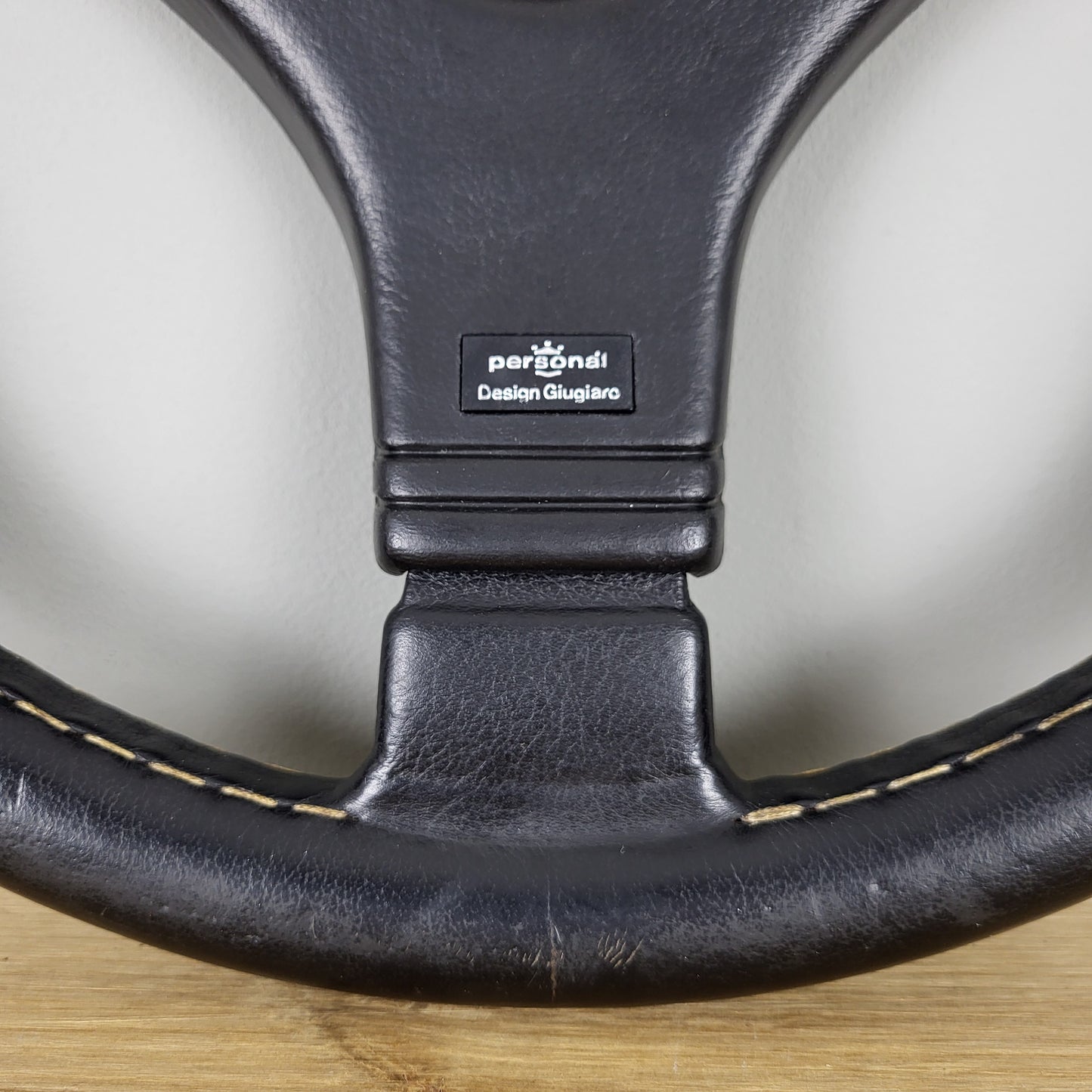Personal Nardi Giugiaro leather steering wheel (1986)