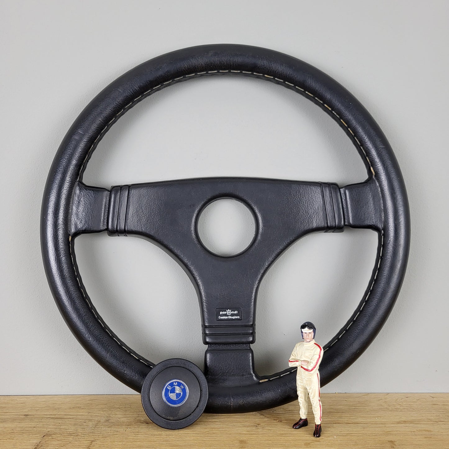 Personal Nardi Giugiaro leather steering wheel (1986)