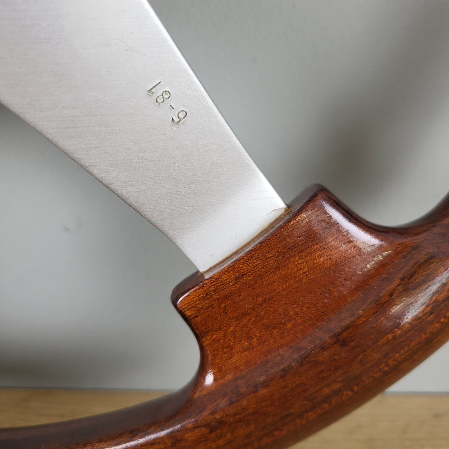 Personal Manta 4 four spoke wooden steering wheel (1981)