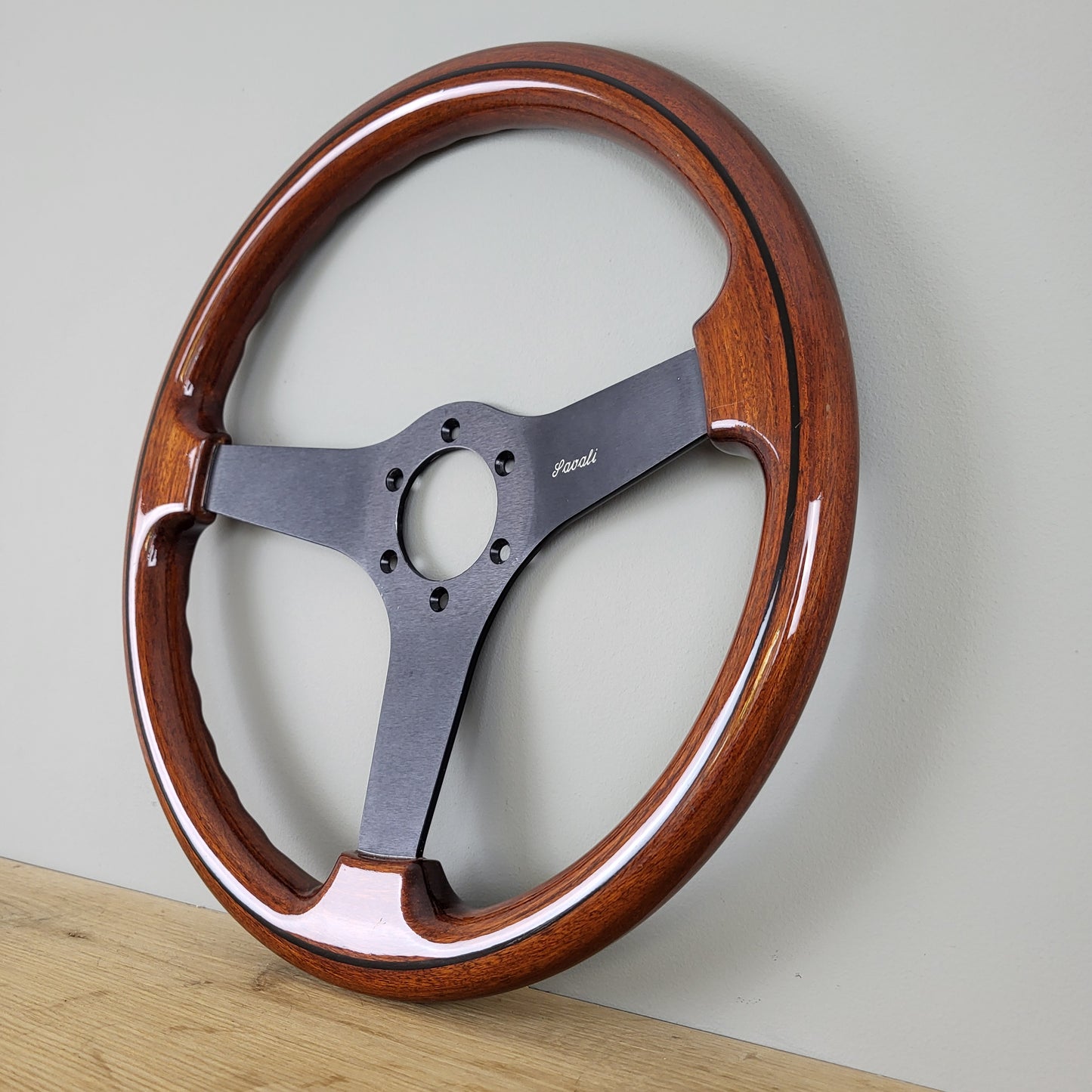 Savali limited edition wooden steering wheel (1989)