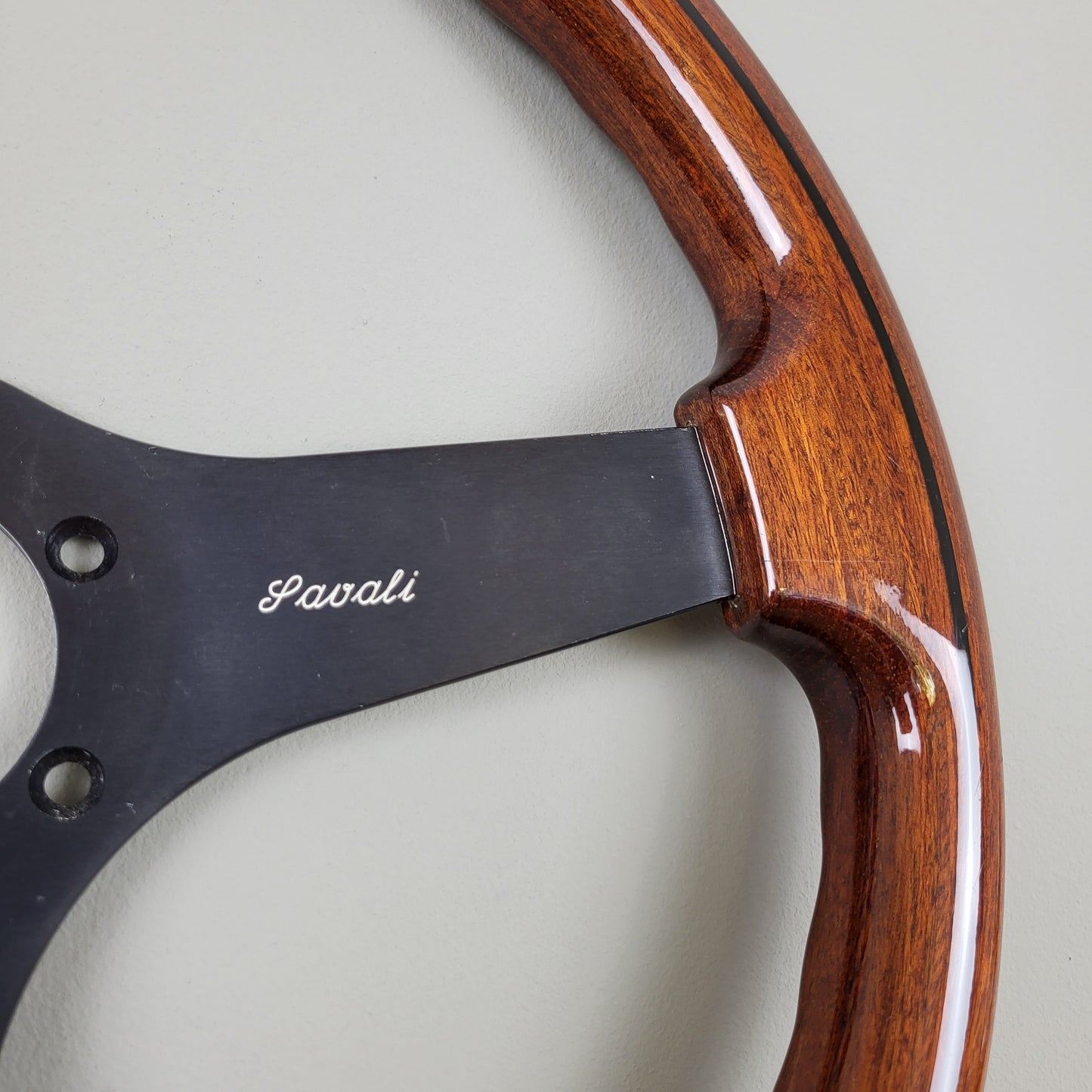 Savali limited edition wooden steering wheel (1989)