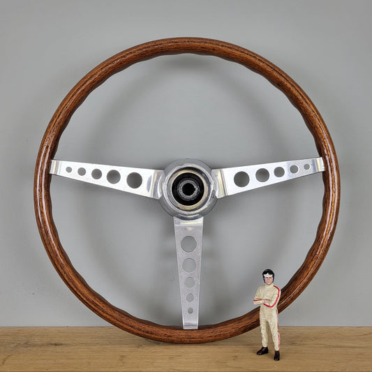 Springall wooden steering wheel '60s classic