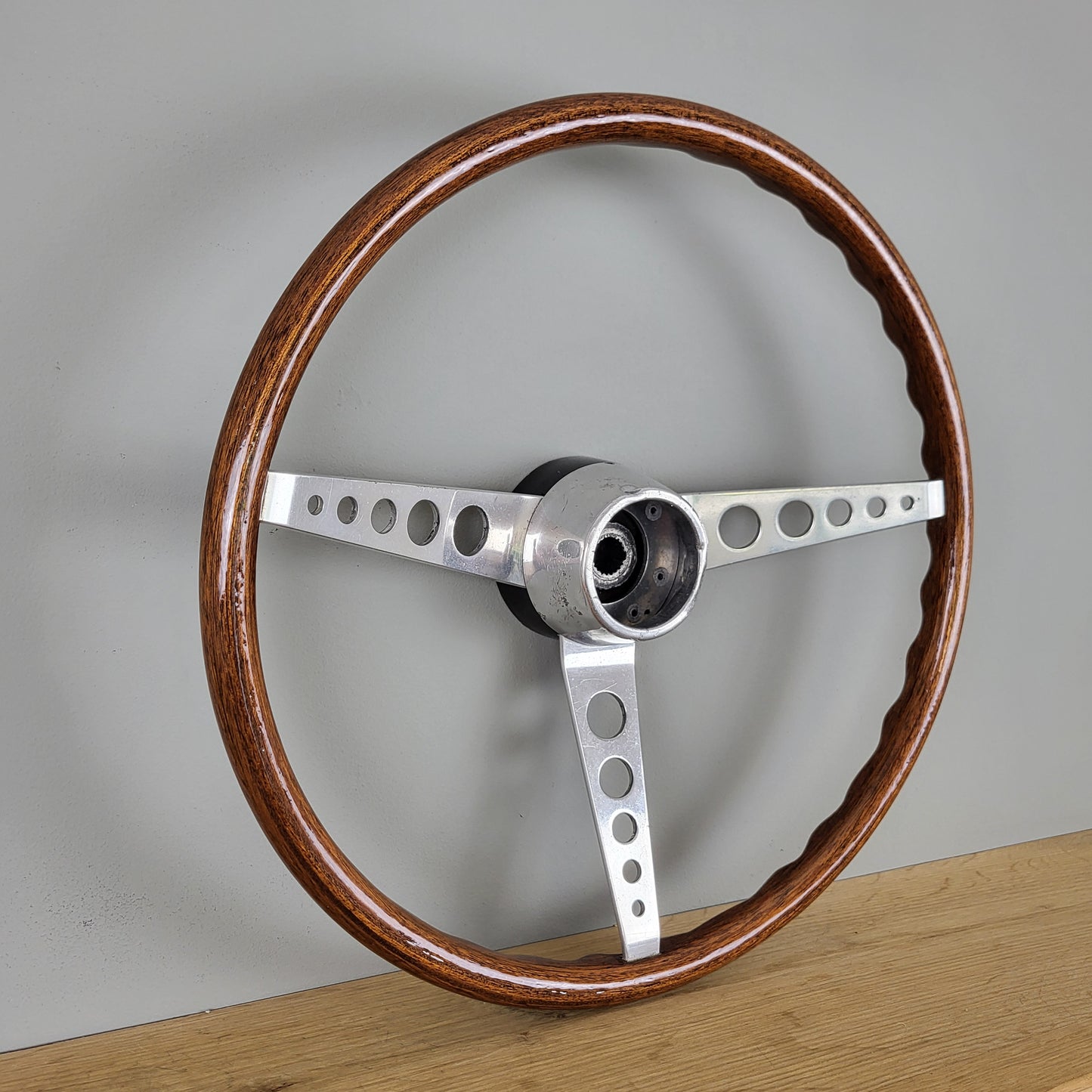 Springall wooden steering wheel '60s classic