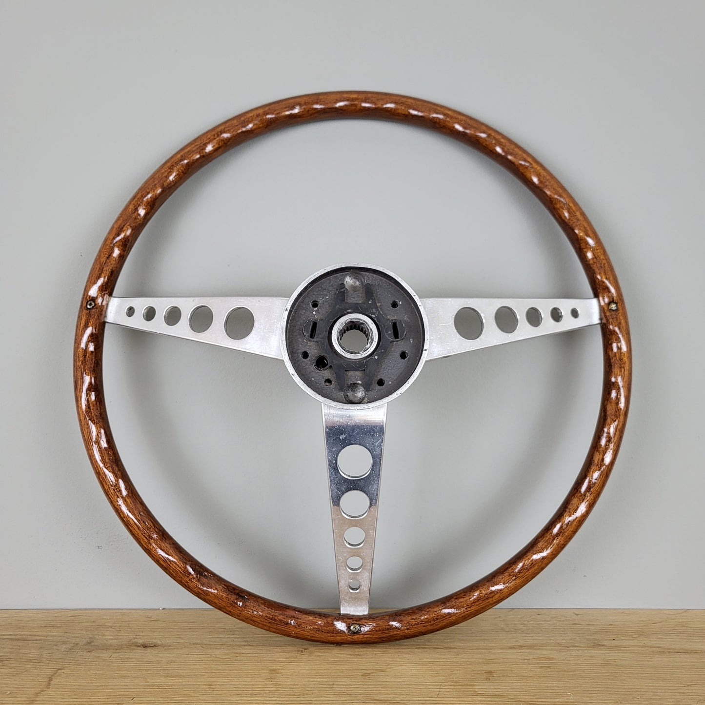 Springall wooden steering wheel '60s classic
