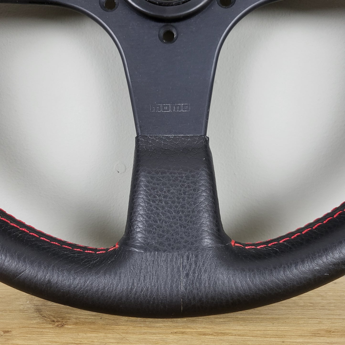 Momo Corse TYP D35 classic leather steering wheel (1994) -NOS-