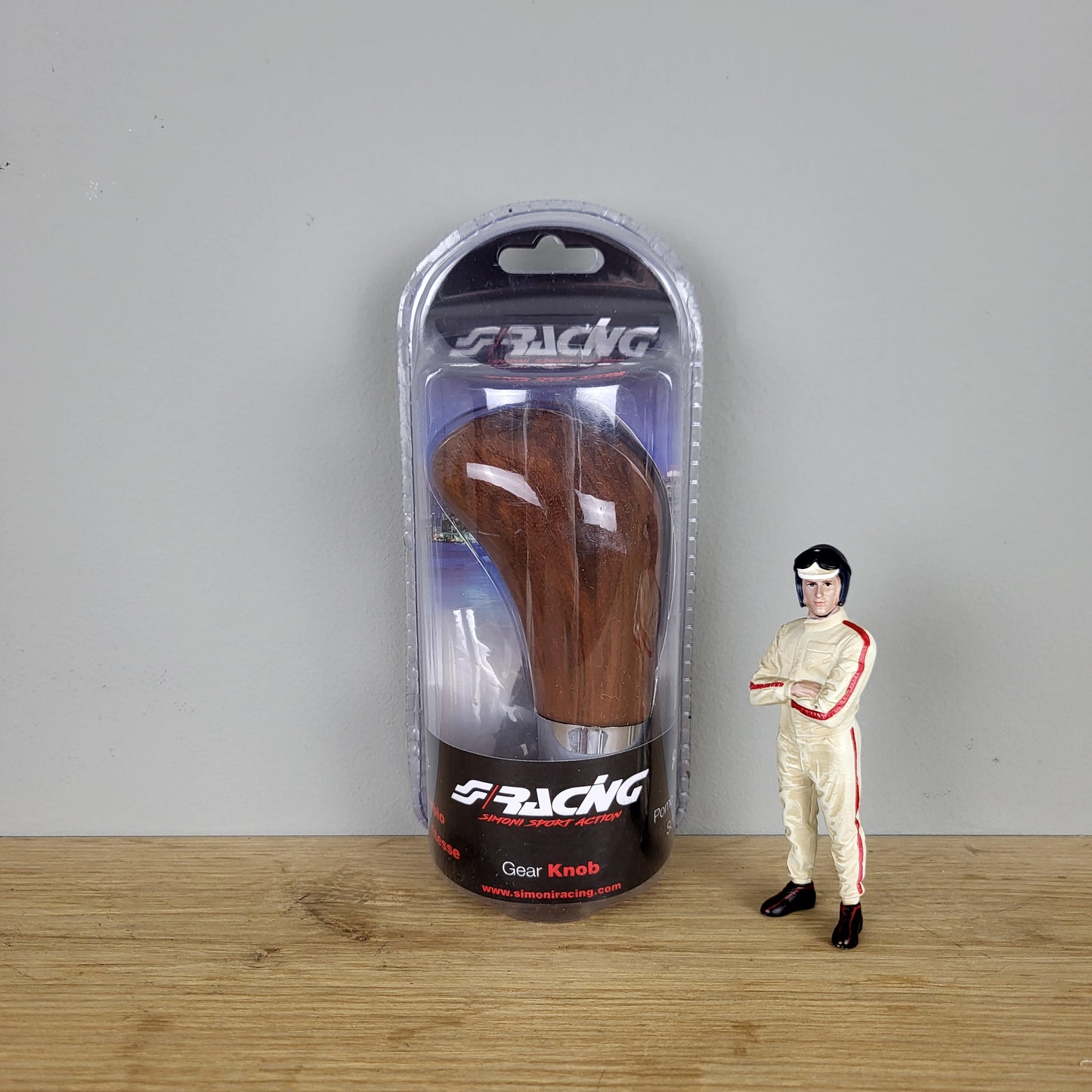 Simoni Racing classic gear knob wood Kerb