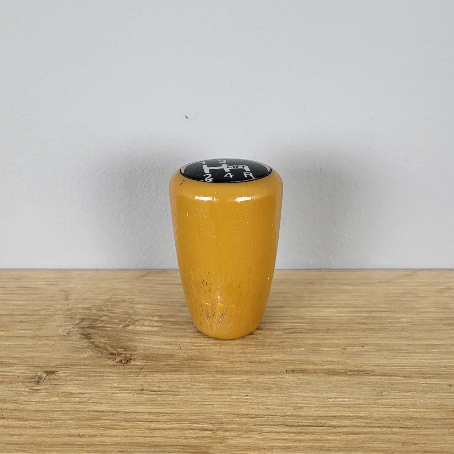 Austin Mini wood polymer gear knob (1970s)