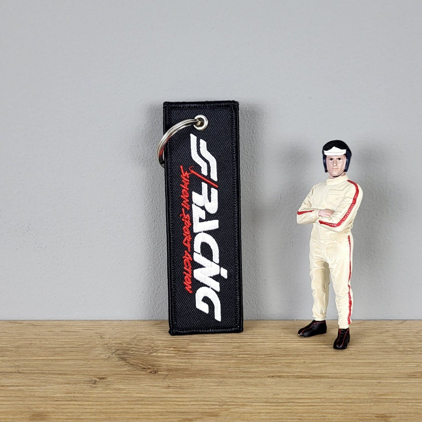 Keychain tag Simoni Racing - Remove Before Drive -