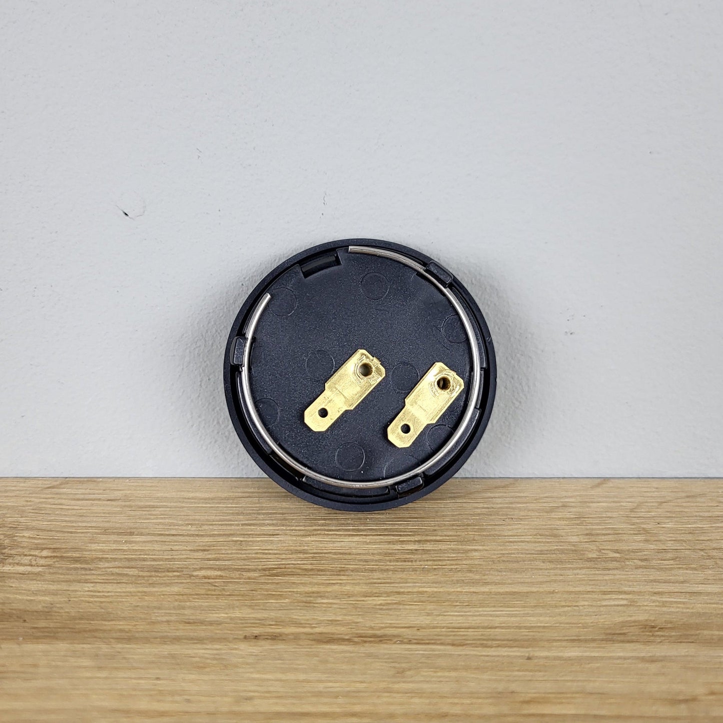 Volkswagen Wolfsburg horn push button - gold on black