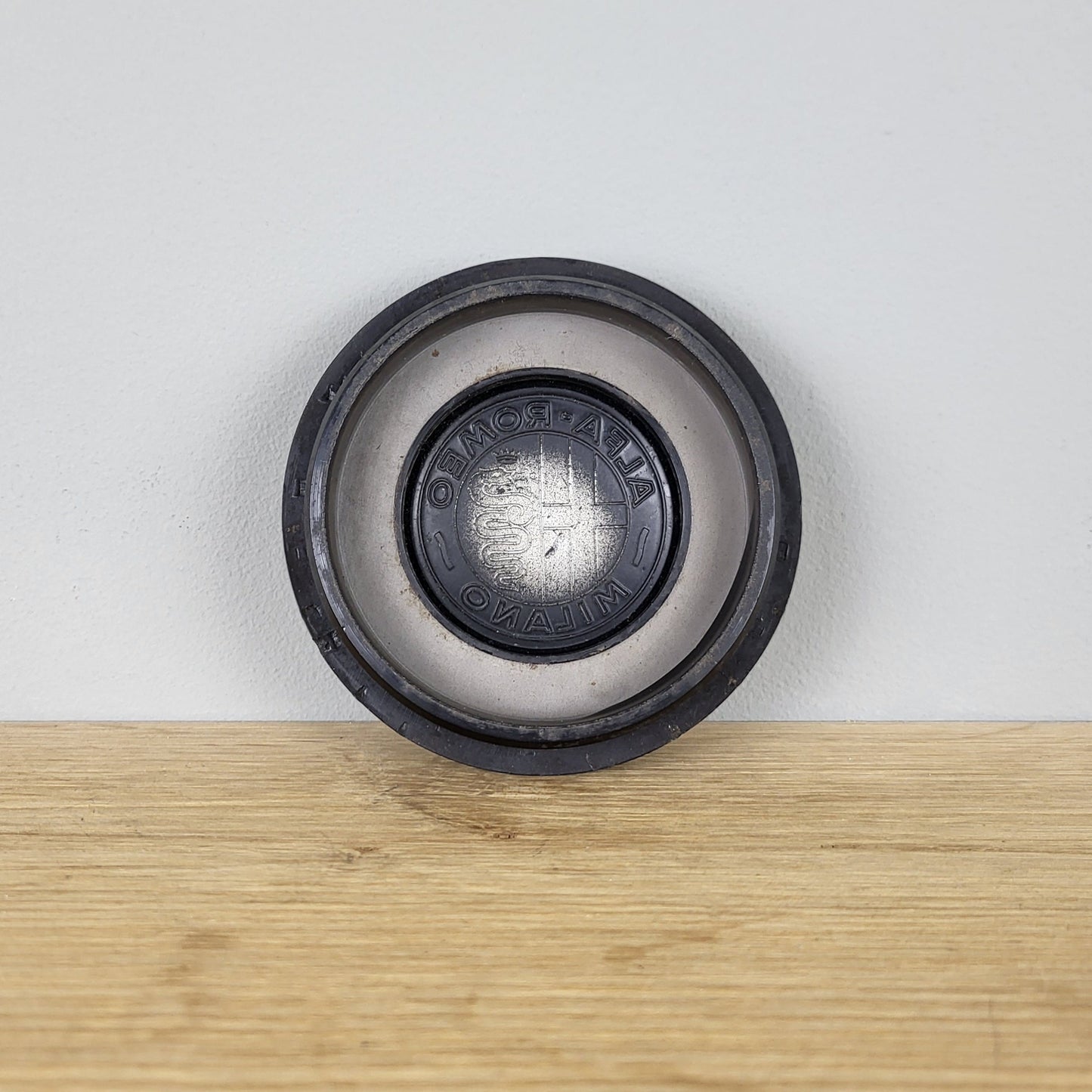 Alfa Romeo 105-series Giulia ti steering wheel center cap (1966)