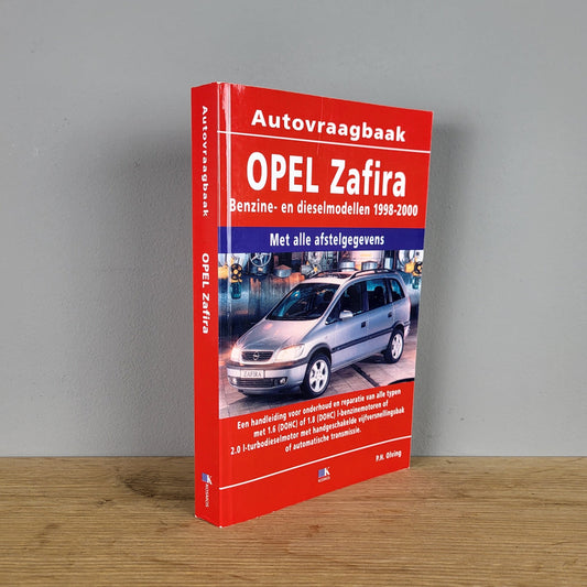 Opel Zafira Owners Manual - P.H. Olving (1998-2000)
