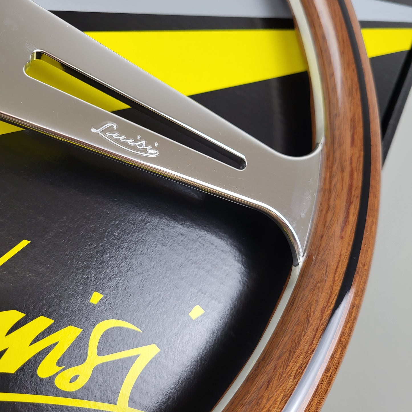 Luisi Monte Carlo 390 wooden steering wheel (NEW)