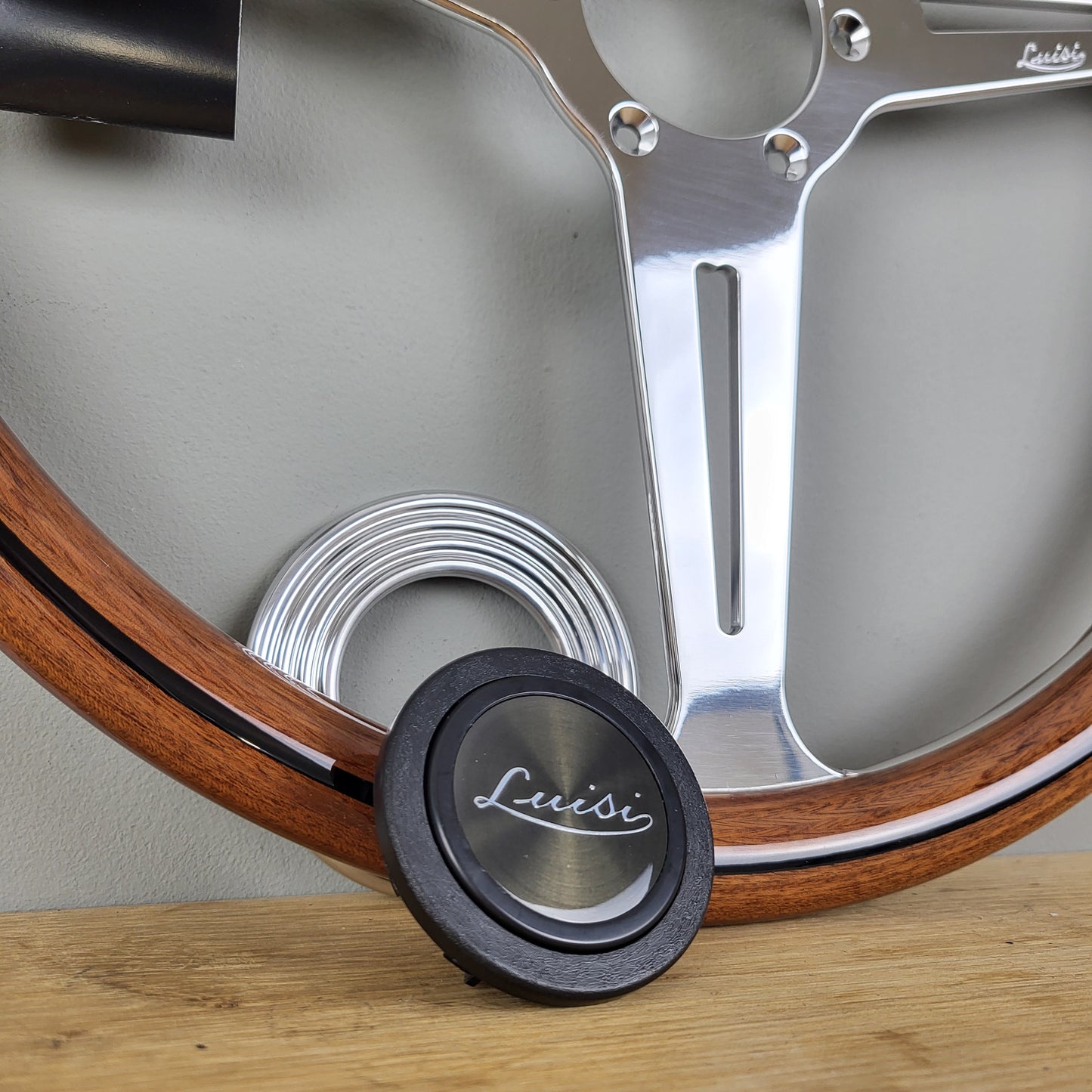 Luisi Monte Carlo 390 wooden steering wheel (NEW)