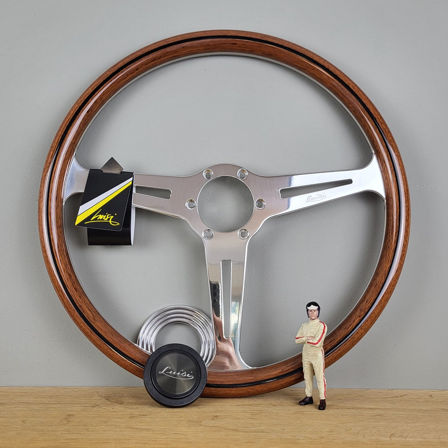 Luisi Monte Carlo 390 wooden steering wheel (NEW)