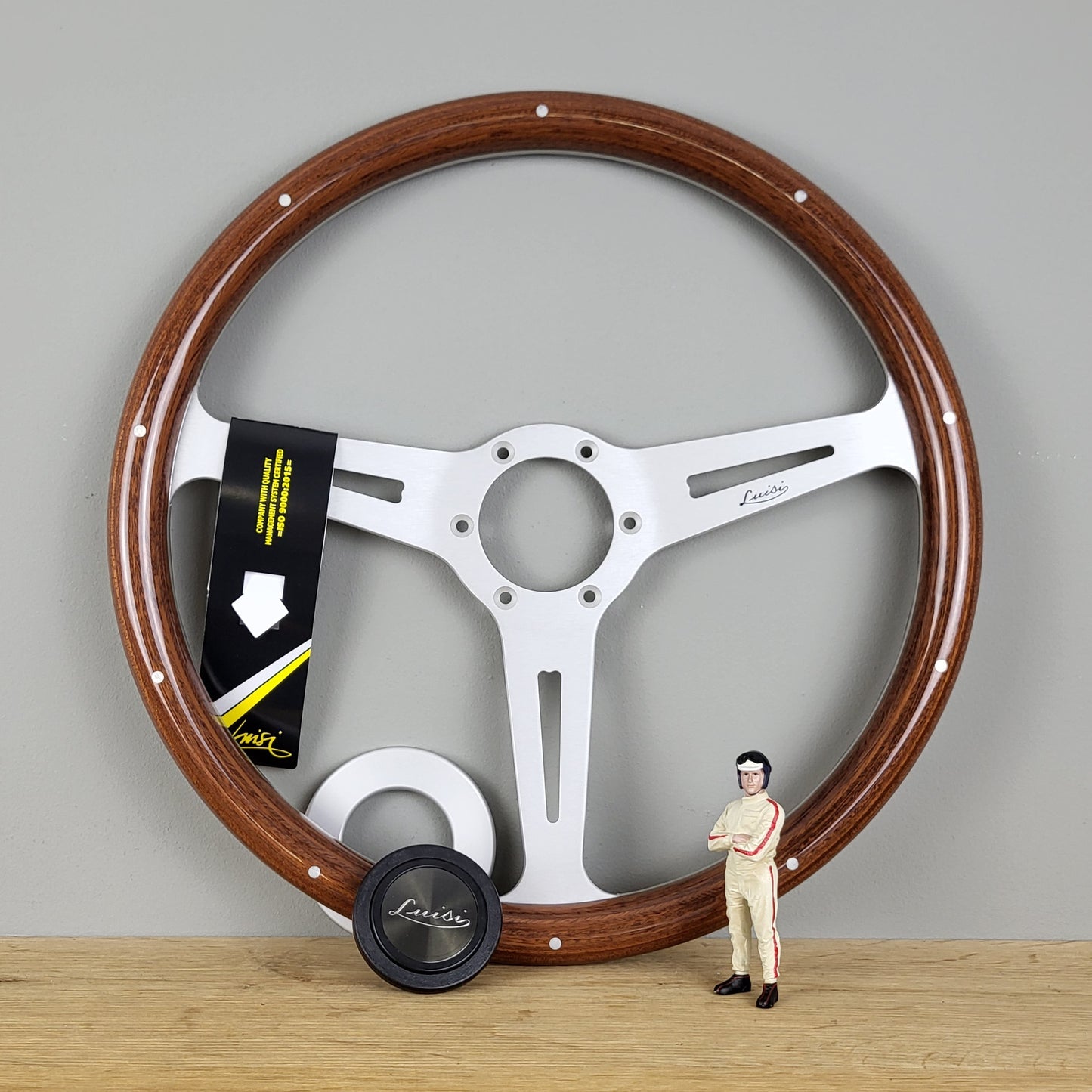 Luisi Classic 375 wooden steering wheel (NEW)