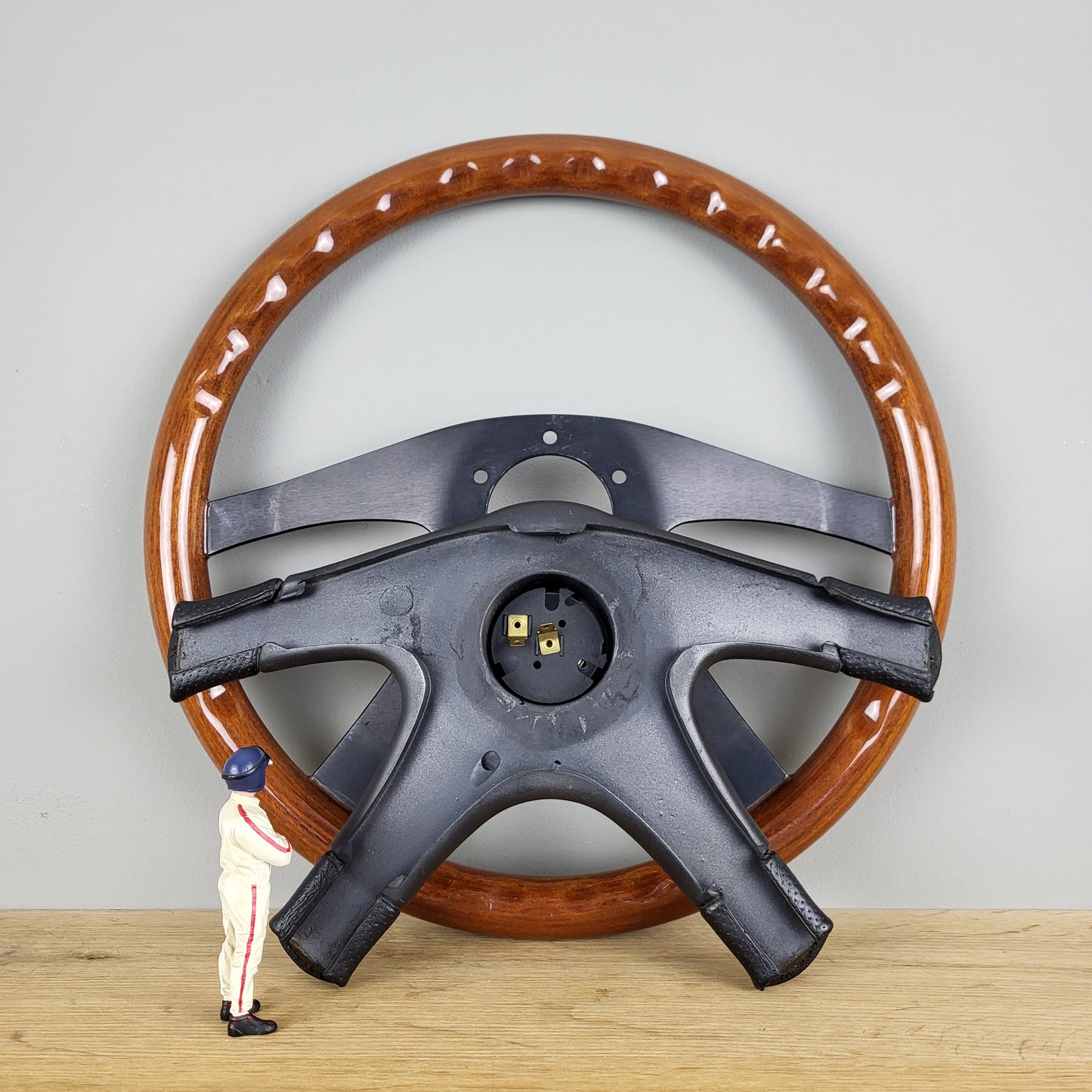 Opel Calibra / Vectra OPC / Astra GSI wooden steering wheel (1988)