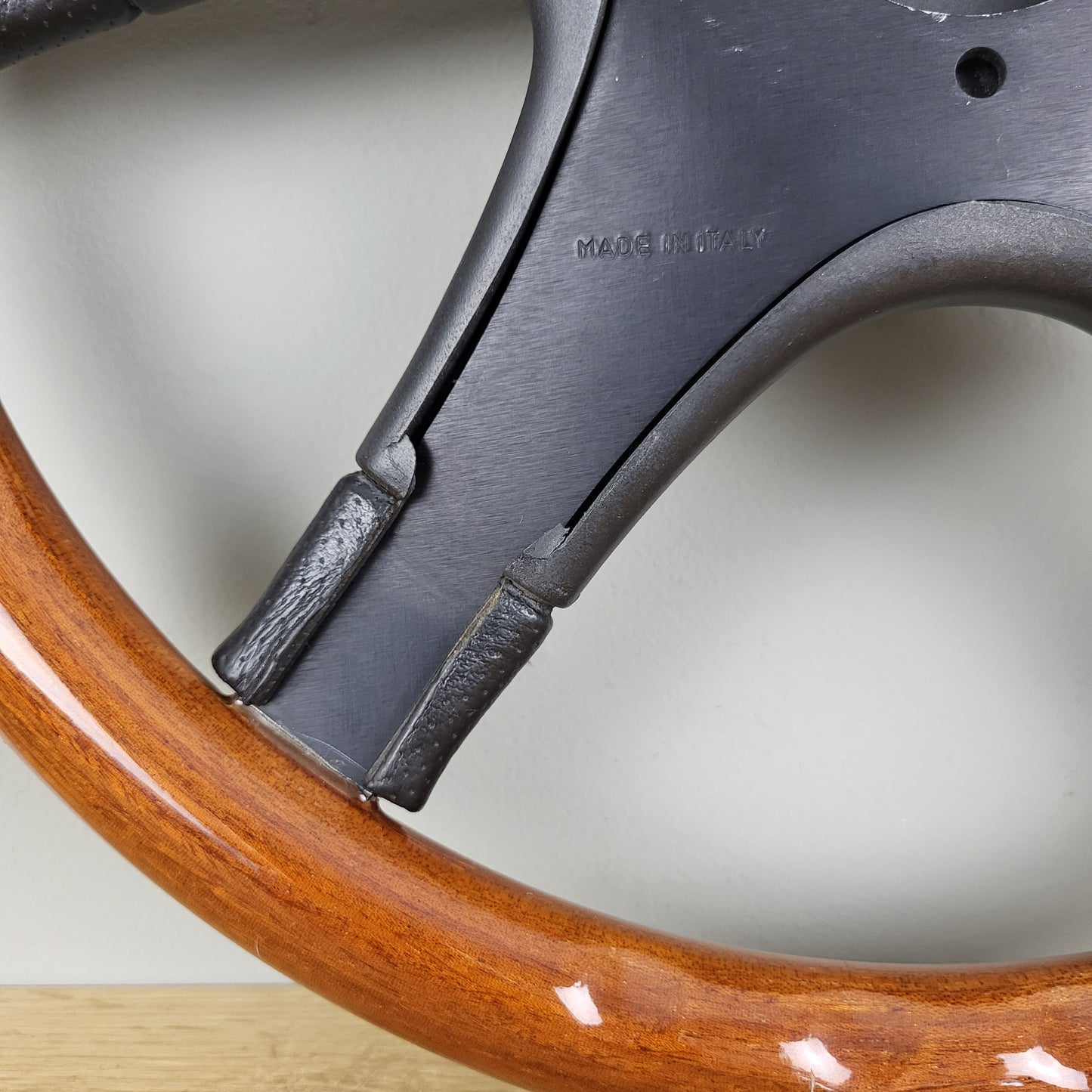 Opel Calibra / Vectra OPC / Astra GSI wooden steering wheel (1988)