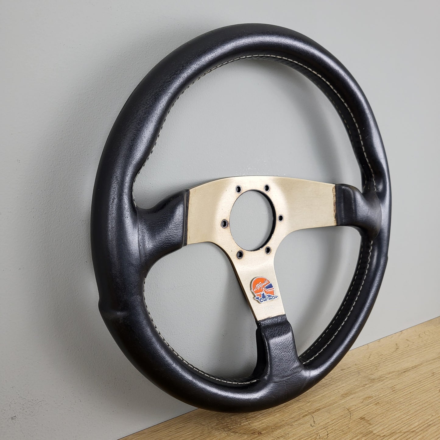 Personal Nardi leather steering wheel Emerson Fittipaldi Signature Series (1977)