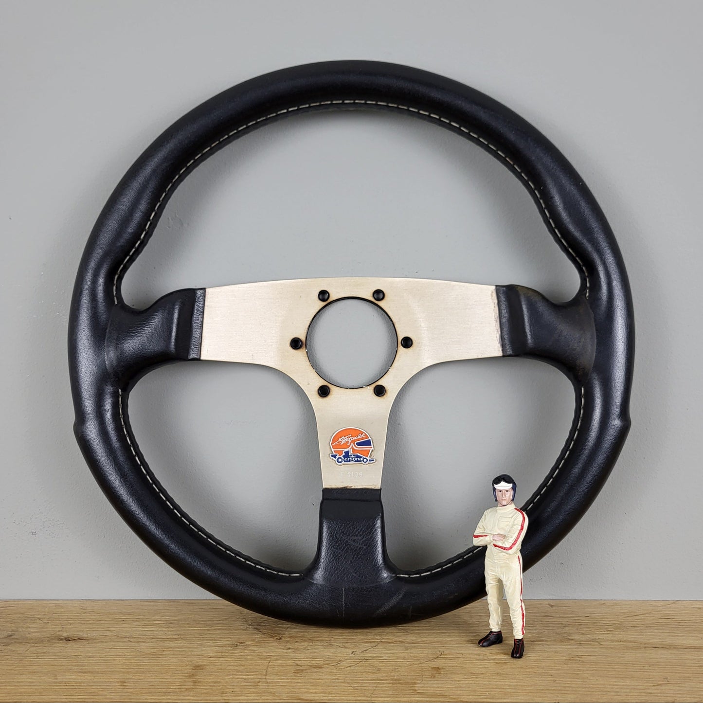 Personal Nardi leather steering wheel Emerson Fittipaldi Signature Series (1977)