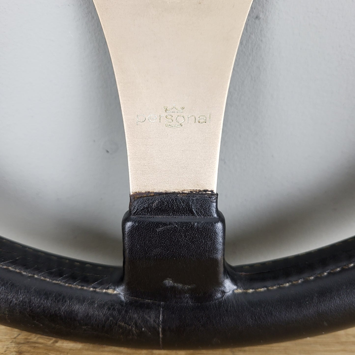 Personal Manta 3 Nardi leather steering wheel (1976)