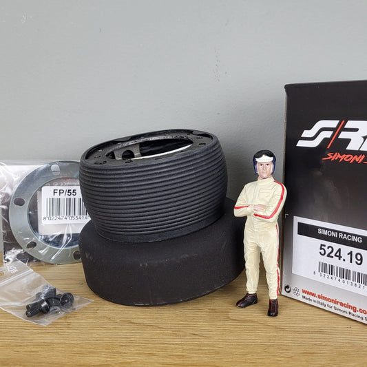 BMW E24 / E30 / E32 / E34 / Z1 steering wheel hub adapter kit Simoni Racing (NEW)