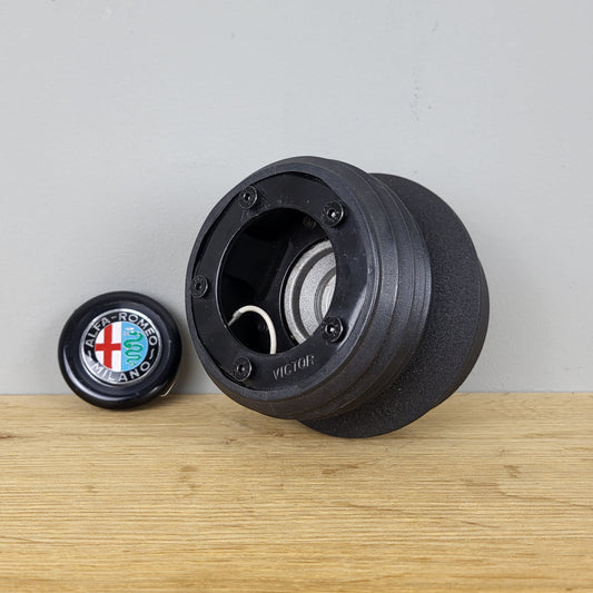 Alfa Romeo 145 / 146 / 155 / Lancia Dedra / Fiat Tipo / Fiat Tempra steering wheel hub adapter kit Victor M315